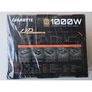 GIGABYTE UD1000GM 1000 Watt 80 Plus Gold SMPS Ultra Durable (New)
